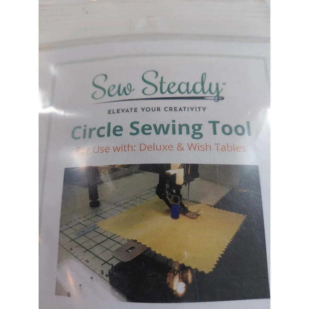 Sew Steady Circle Sewing Tool Kit for Deluxe & Wish Tables w/ Pinmoor 4
